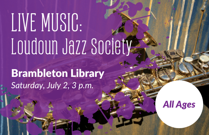 Loudoun Jazz Society in July